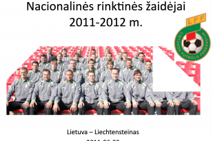 Länderspiels Litauen Liechtenstein im Rheinparkstadion Vaduz